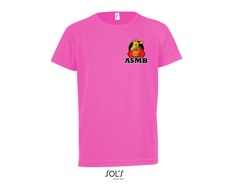 T-shirt sport enfant ASMB